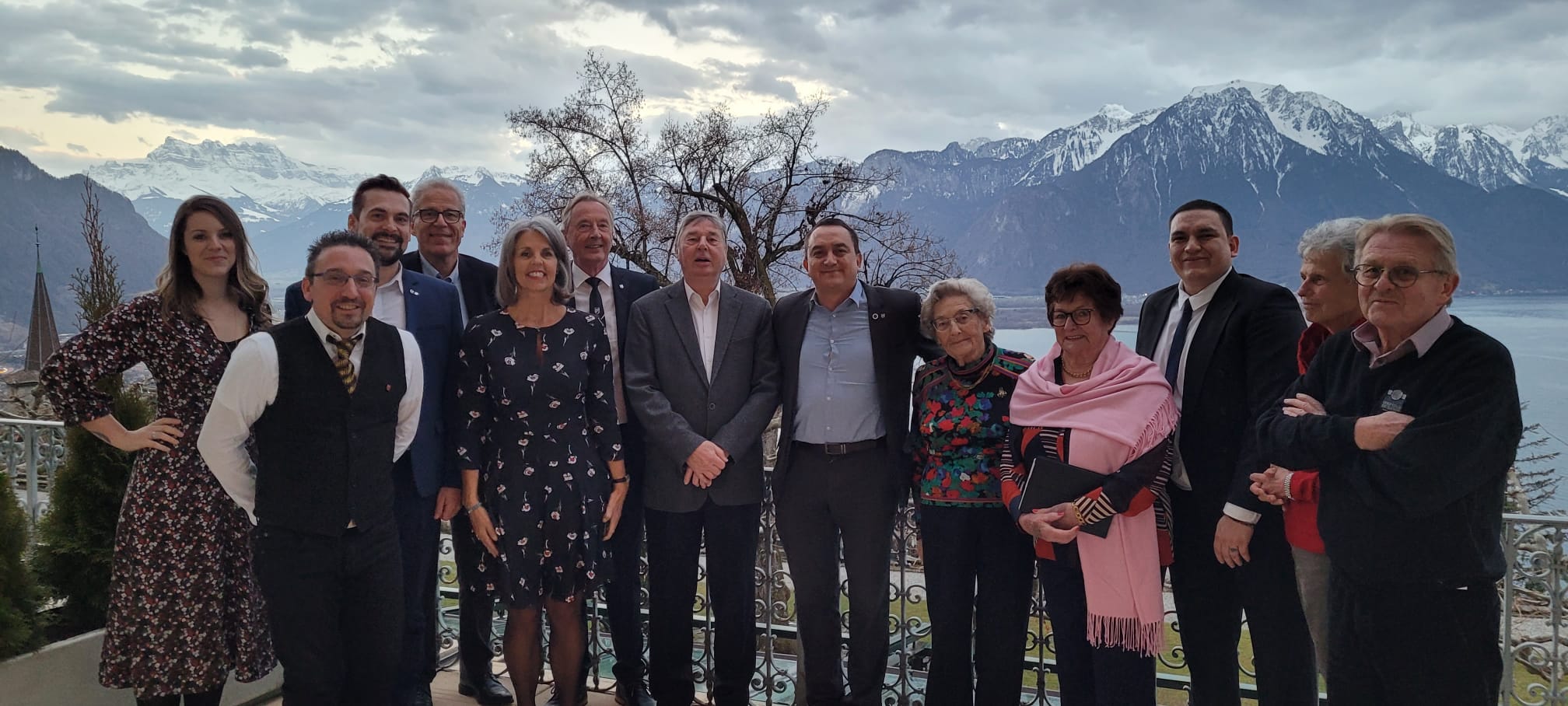 Repas à l’hôtel Victoria – Glion le jeudi 24 février 2022